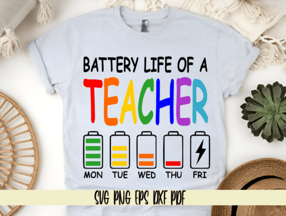 Battery Life of Teacher Graphics for Crafts