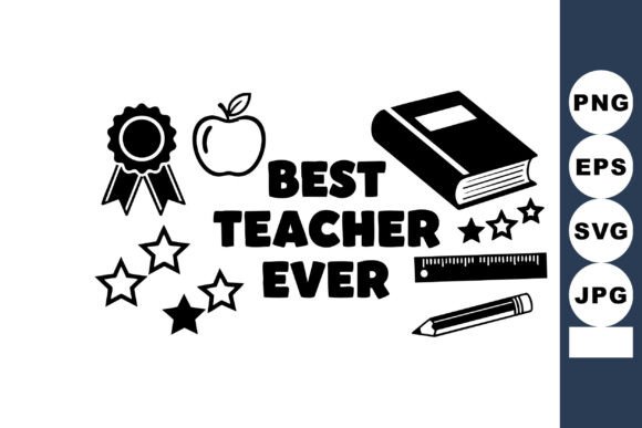 Best Teacher Ever Vector Design with Boo - A Graphic Designer's Review