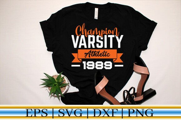 Champion Varsity Athletic 1989 T-Shirt Design Review
