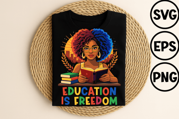 Education is Freedom Embroidery Design Review