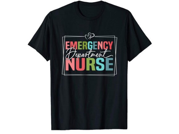 Funny Nurse Emergency Career T-shirt Design