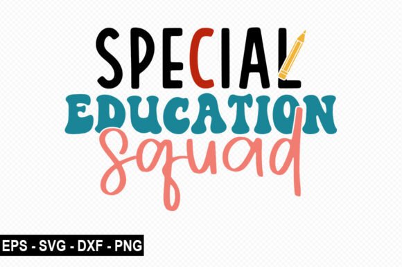 Special Education Squad T Shirt Graphics