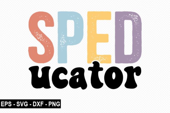Sped Ucator T Shirt: A Versatile Graphic Design Asset for Bloggers and Publishers