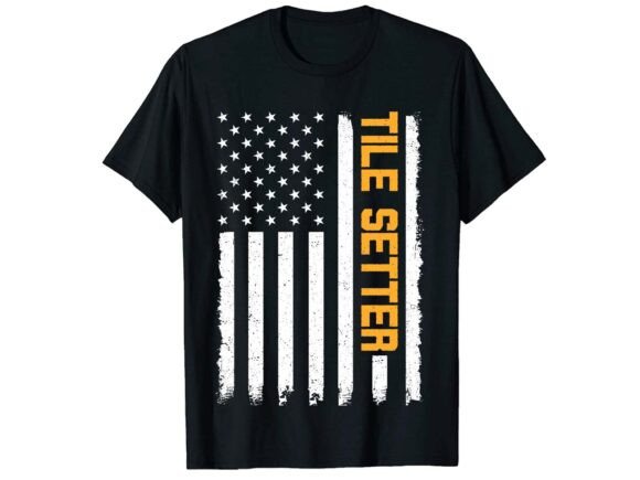 Tile Setter Career T-shirt Design for Crafting & Printables