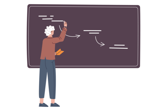 University Teacher Write Course Formulas Graphics Review